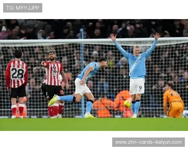 英超曼城前场连环配合成功,客场三分到手